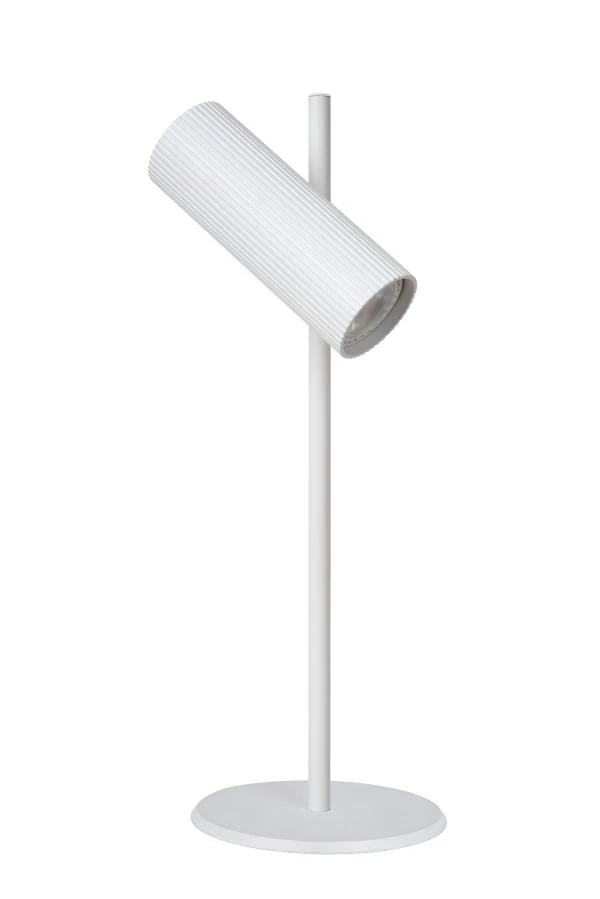 Lucide CLUBS - Lampe de table - 1xGU10 - Blanc - UIT